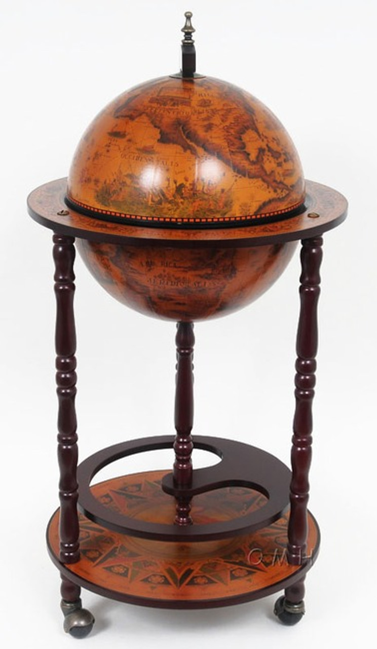 globe with hidden bar