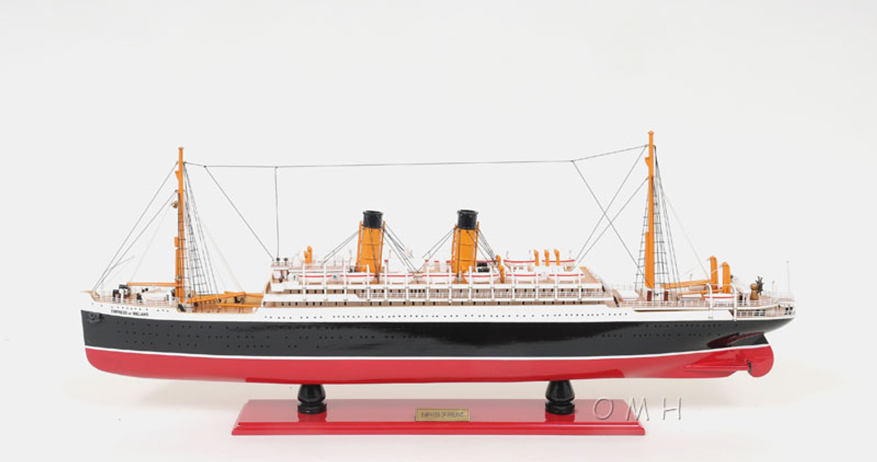 RMS Empress of Ireland Ocean Liner Model