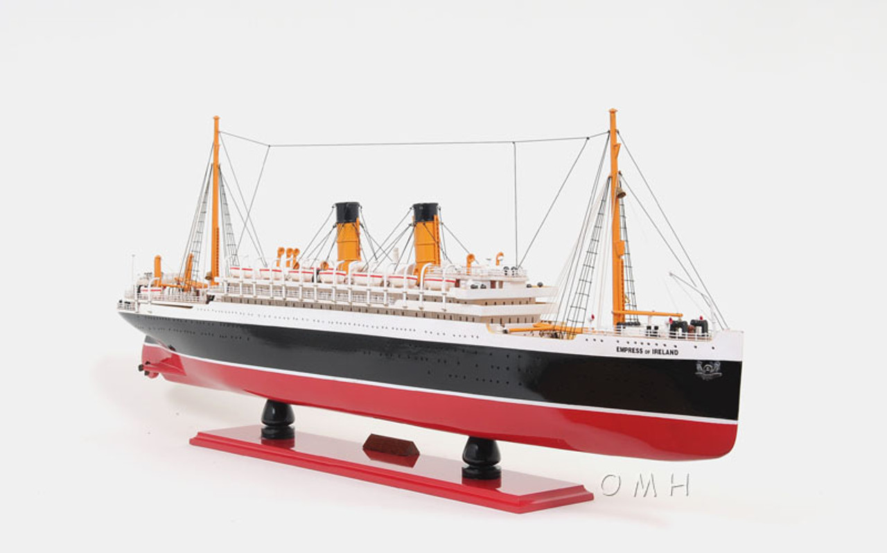 RMS Empress of Ireland Ocean Liner Model