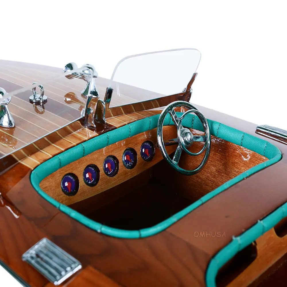 Chris Craft Triple Cockpit Runabout Wooden Model 24