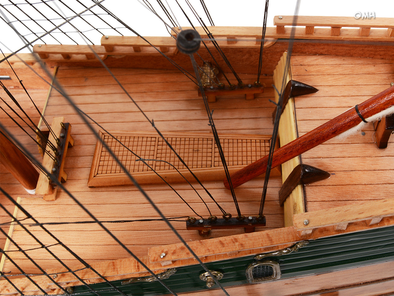 Batavia Dutch East Indies Wood Model Tall Ship