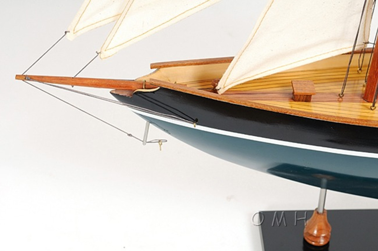 Eric Tabarlys Pen Duick Painted Model Sailboat