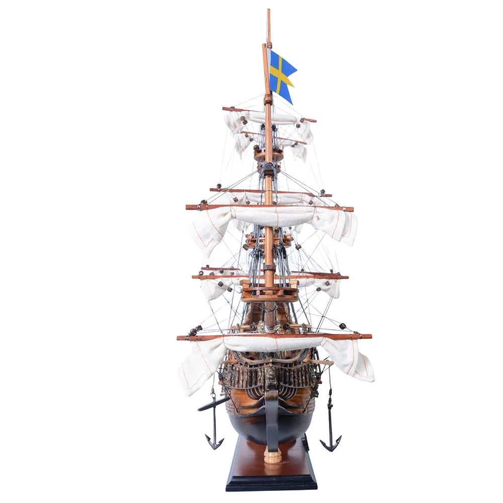 Swedish Vasa Wasa Wooden Model Tall Ship
