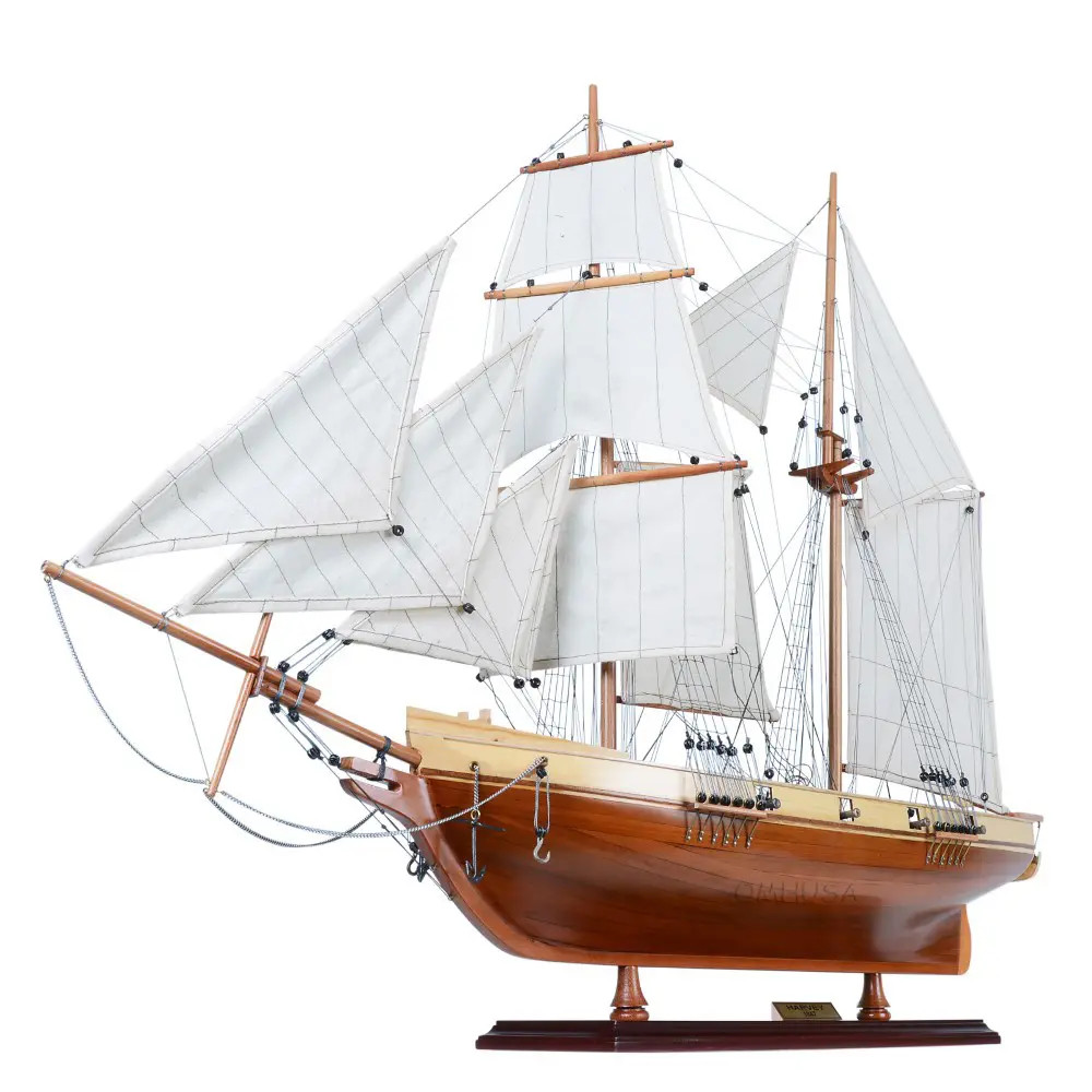 Harvey 1847 Baltimore Clipper Wood Model Tall Ship 35