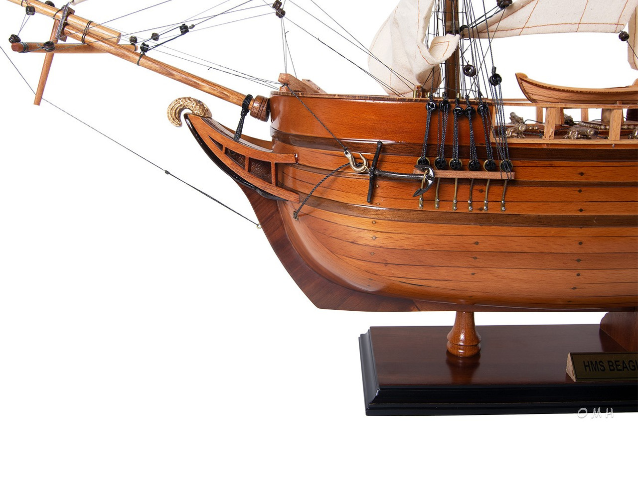 Charles Darwin HMS Beagle Tall Ship Model