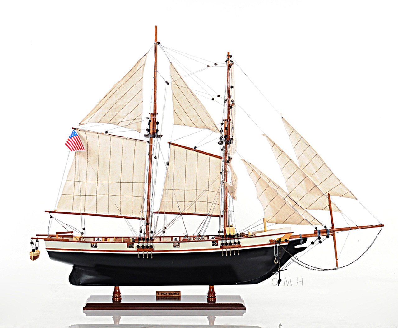 Harvey Baltimore Clipper Model Tall Ship Schooner