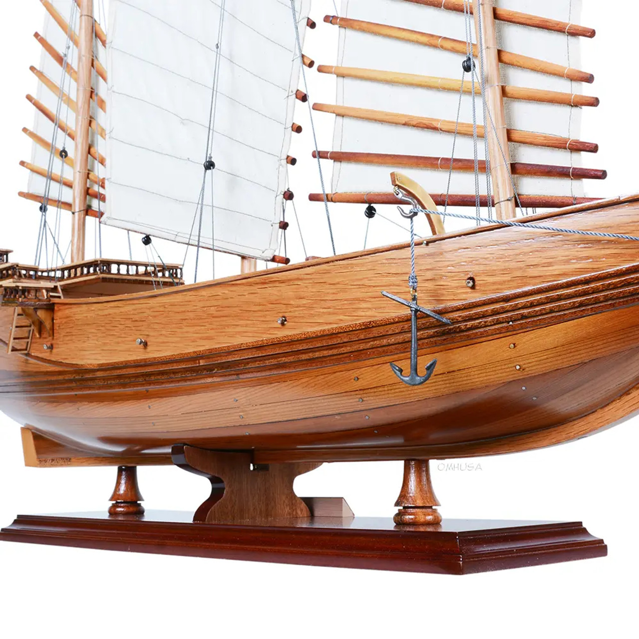 新品未使用 Wooden Model Boat 日本丸 2 手作り品 imgrc0089734670.jpg