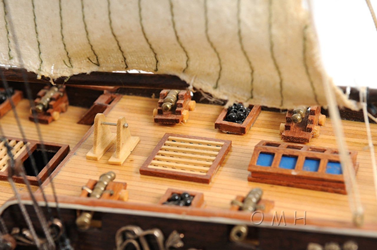 Spanish El Cazador Shipwreck Treasure Ship Model