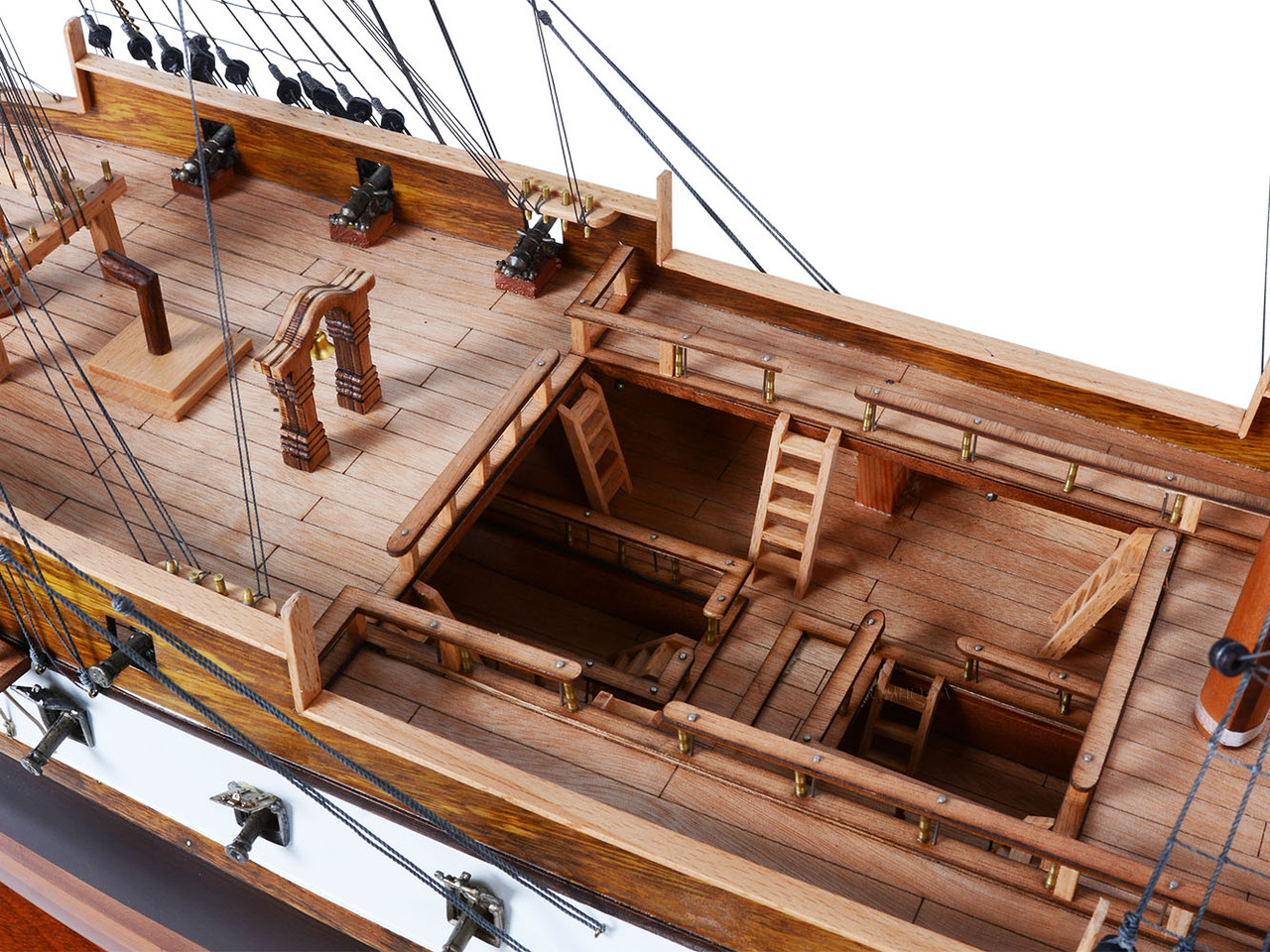 XL USS Constellation Frigate Wood Tall Ship Model 56