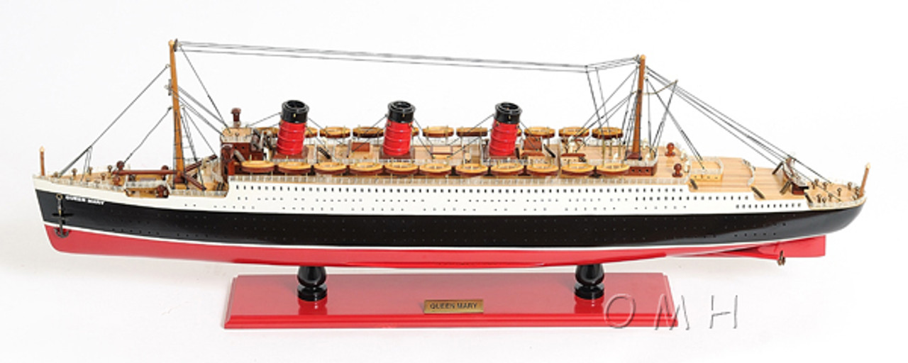 Queen Mary Ocean Liner Model Cruise Ship