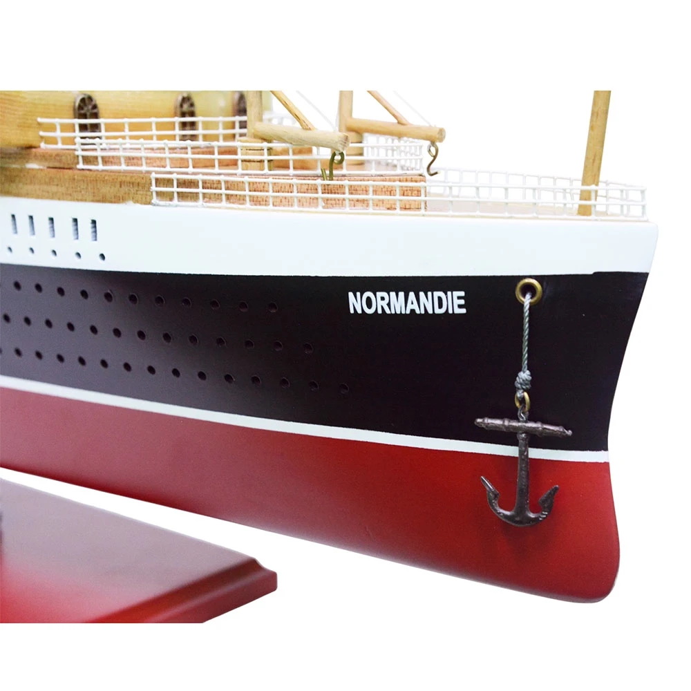Normandie French Ocean Liner Cruise Ship Model