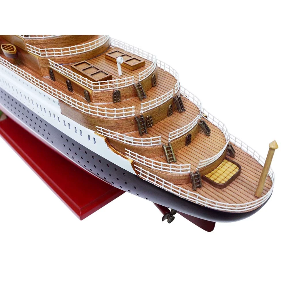 Normandie French Ocean Liner Cruise Ship Model