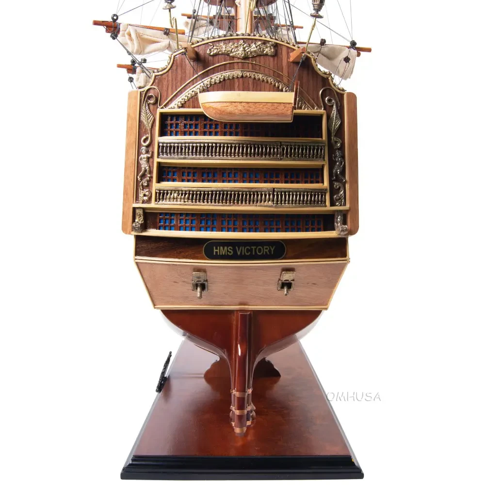 HMS Victory Wooden Model Lord Nelsons Flagship