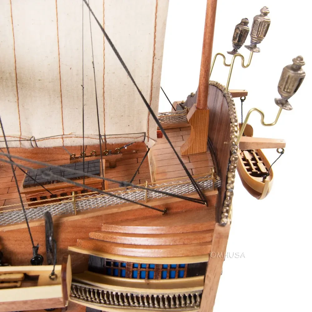 HMS Victory Wooden Model Lord Nelsons Flagship