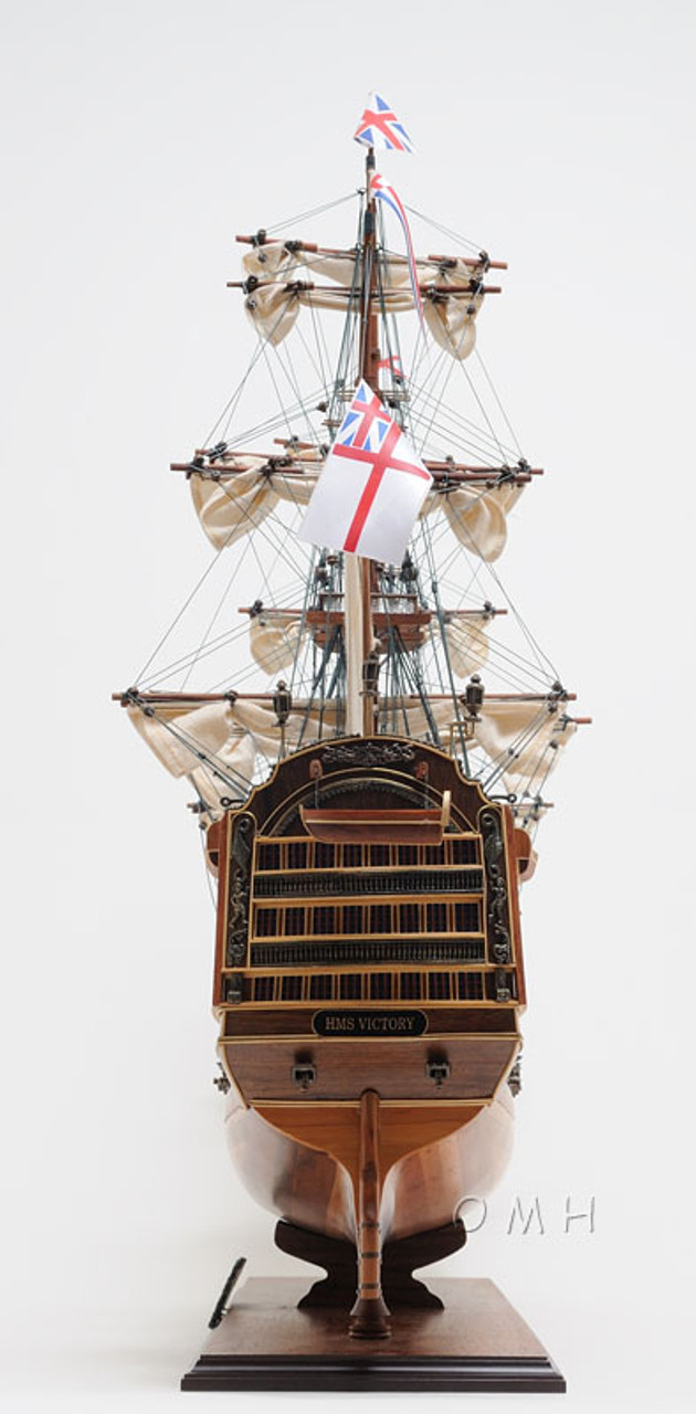 HMS Victory Wooden Model Lord Nelson's Flagship