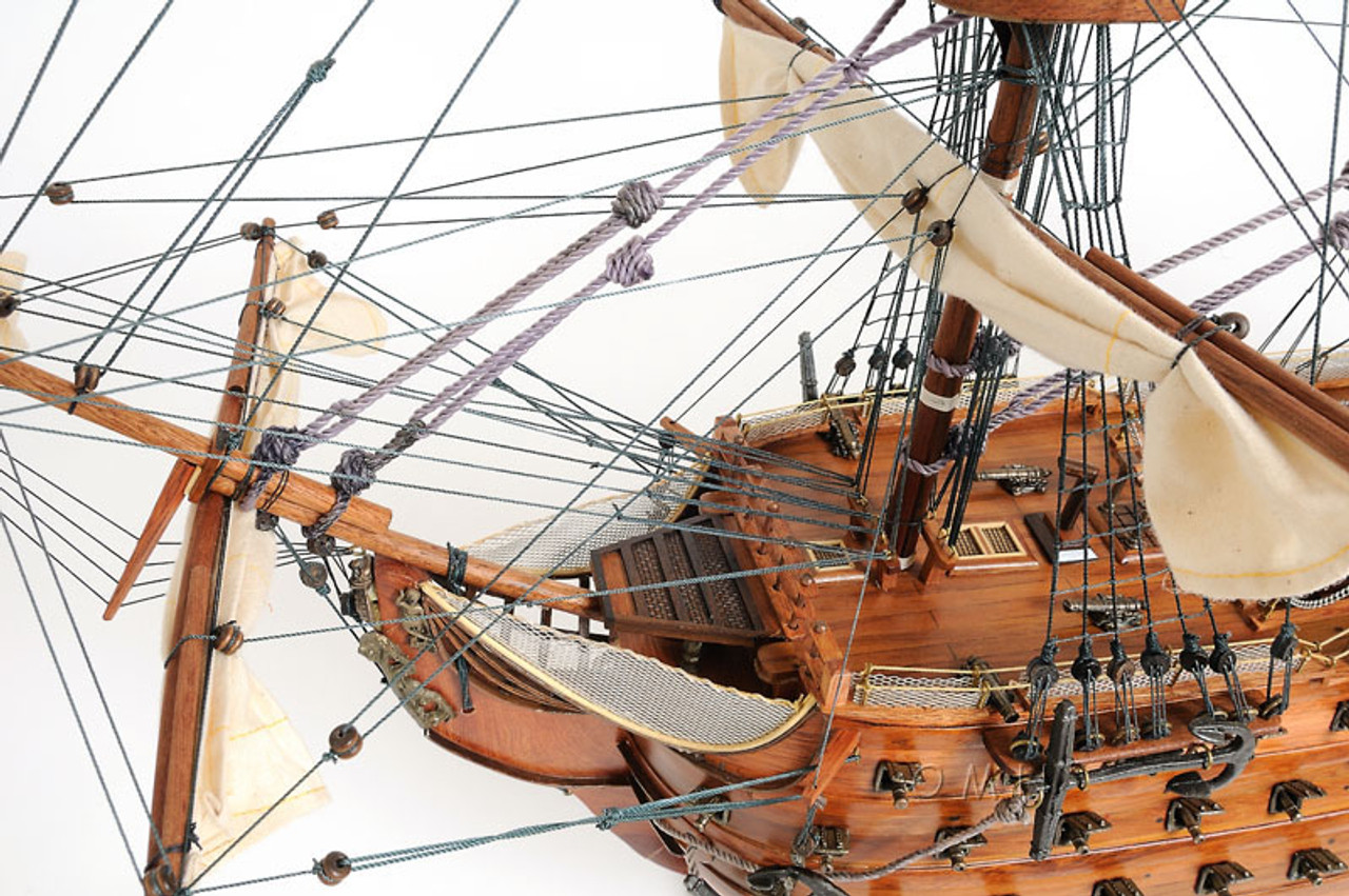 HMS Victory Wooden Model Lord Nelson's Flagship
