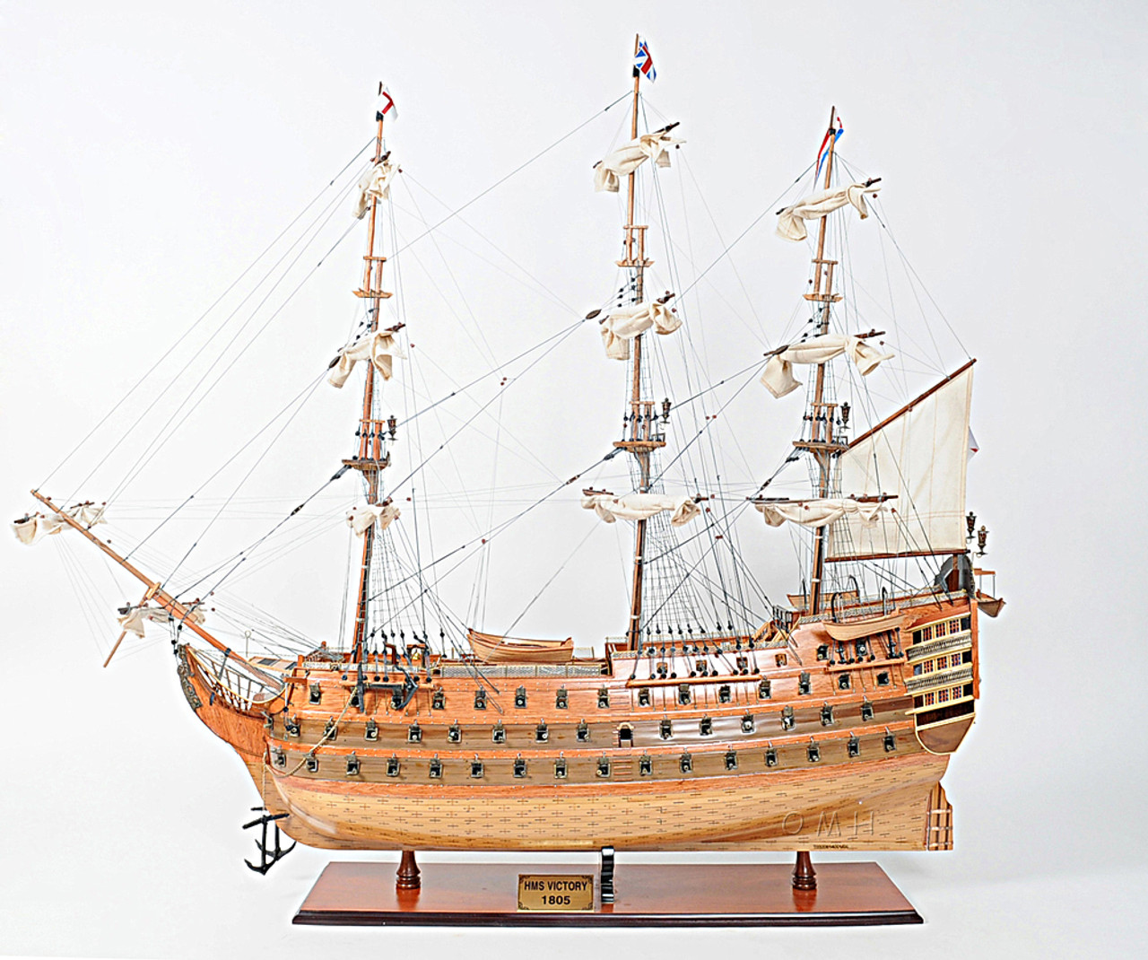 HMS Victory Lord Nelsons Flagship Wooden Model