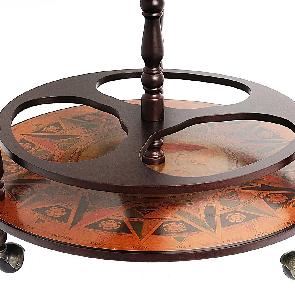 Nautical Old World Renaissance Globe Home Bar