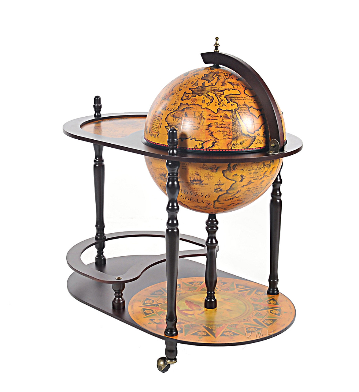 globe with hidden bar