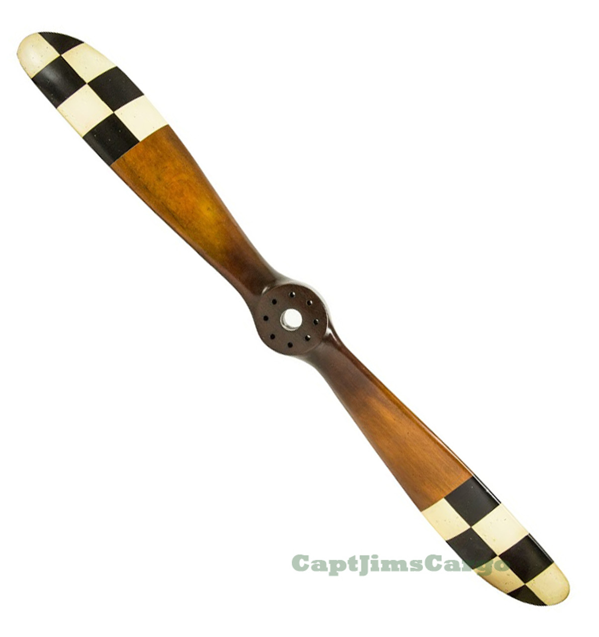Barnstormer 3 Checkered Flag Wwi Wooden Propeller 47 Airplane Decor Captjimscargo
