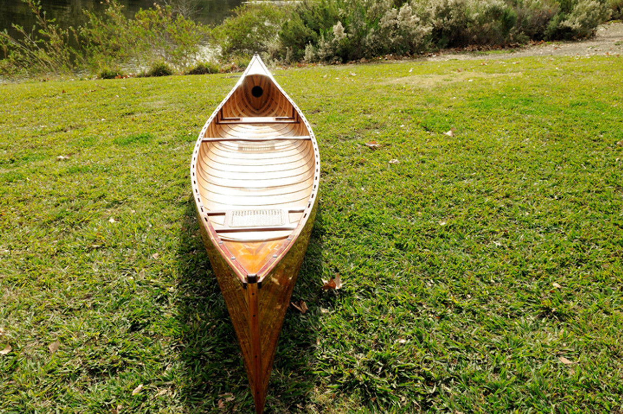 Cedar Strip Built Canoe Wooden Boat Woodenboat USA 