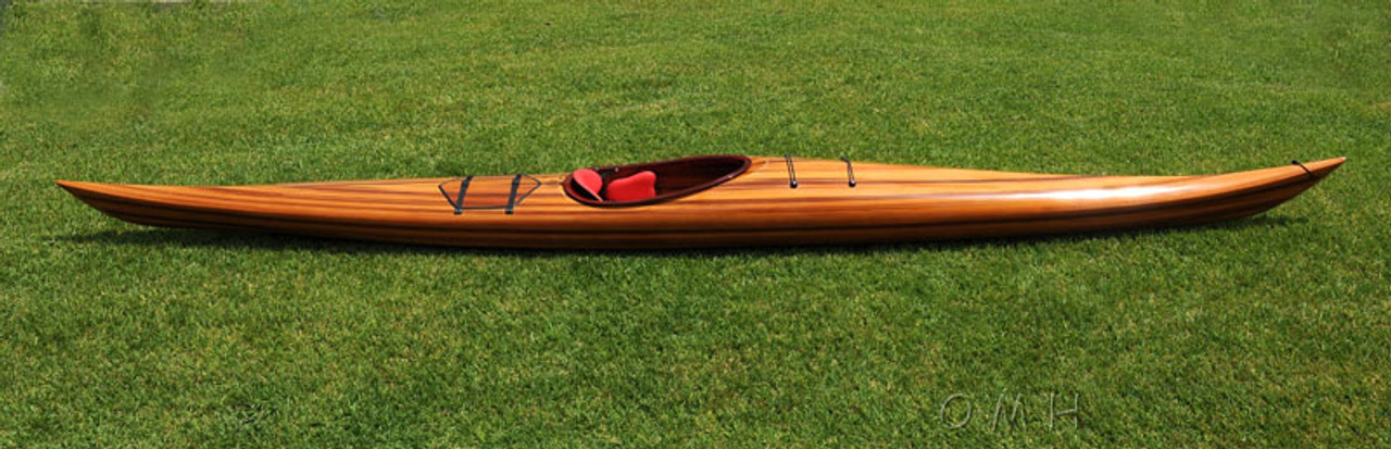 Cedar Wood Strip Built Hudson Surf Kayak