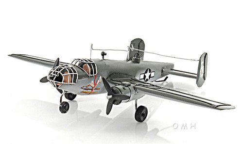 B-25 Mitchell Bomber Metal Desk Model B-25 Mitchell Bomber Metal Desk Model