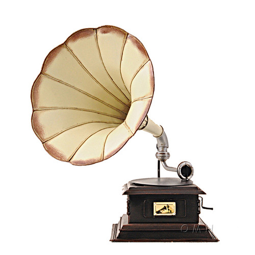 Gramophone Monarch Company Metal Model Decorative Phonograph Gramophone Monarch Company Metal Model Decorative Phonograph
