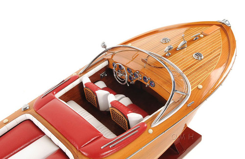 Riva Aquarama Speed Boat Wooden Scale Model