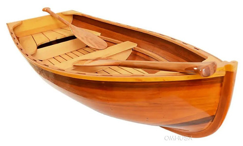 Display Cedar Strip Built Whitehall Dinghy Row Boat Display Cedar Strip Built Whitehall Dinghy Row Boat