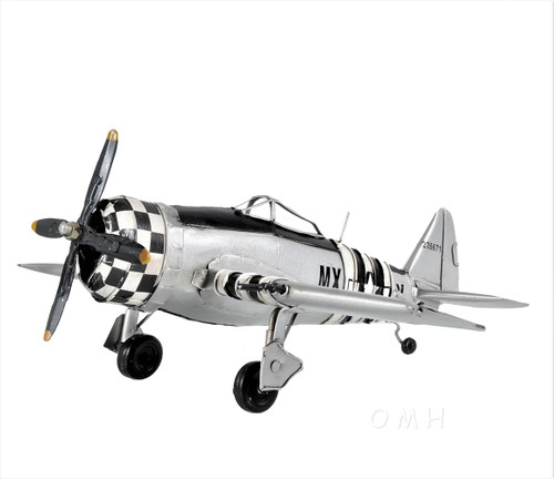 P-47 Jug Thunderbolt Fighter Bomber Model WWII Airplane P-47 Jug Thunderbolt Fighter Bomber Model WWII Airplane