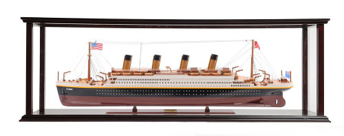 Titanic Ocean Liner Model Display Case White Star Titanic Ocean Liner Model Display Case White Star