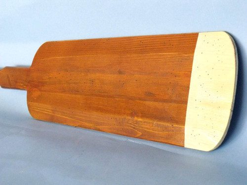 Tender Row Boat Oar Ivory 62 Paddle W Hooks Wood Beach Decor Captjimscargo