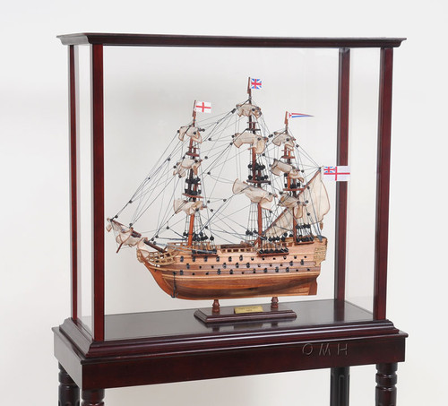 Model Display Cases & Cabinets, Wood, Tall Ships, Boats, Cruise Ships