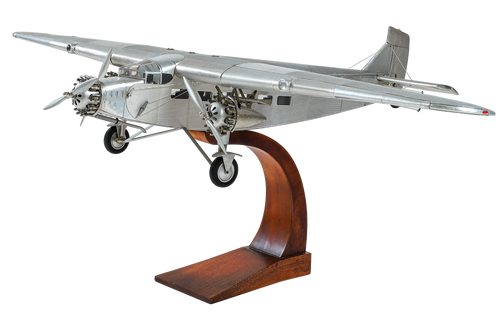 Tin Goose Ford Trimotor Aluminum Airplane Model Tin Goose Ford Trimotor Aluminum Airplane Model