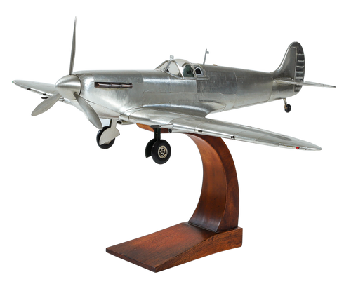 RAF Supermarine Spitfire Aluminum Airplane Model RAF Supermarine Spitfire Aluminum Airplane Model