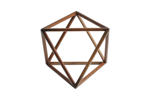 Da Vinci Platonic Octahedron 3D Geometric Model