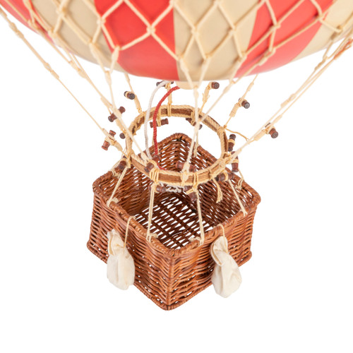 Red Royal Air Balloon Hanging Model Decor