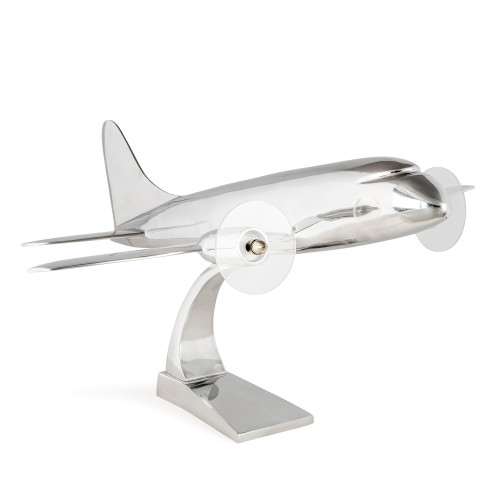 Aluminum Model of an Airplane - Capsule Auctions