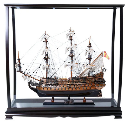 Tall Ship Model Display Case Table Top Tall Ship Model Display Case Table Top