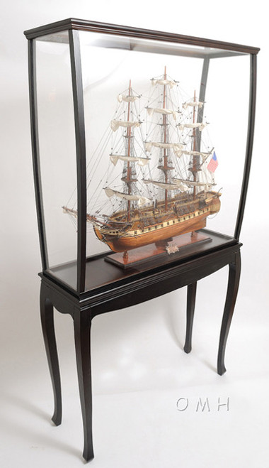  Ship Model Boat Display Case Cabinet Stand