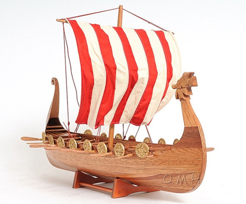  Drakkar Dragon Viking Ship Model Boat Sailboat
