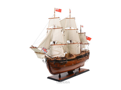 James Cooks HMS Bark Endeavour Tall Ship Model