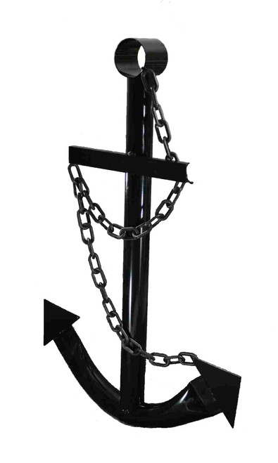 Black Metal Ships Anchor Wall Garden Decor Black Metal Ships Anchor Wall Garden Decor