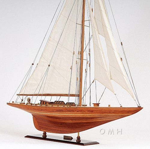 Shamrock V America's Cup Yacht Wooden Model Shamrock V America's Cup Yacht Wooden Model