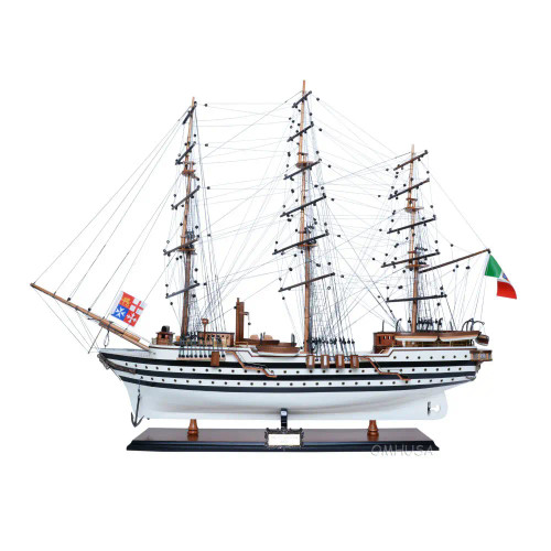 Amerigo Vespucci Wooden Model Italian Tall Training Ship Amerigo Vespucci Wooden Model Italian Tall Training Ship