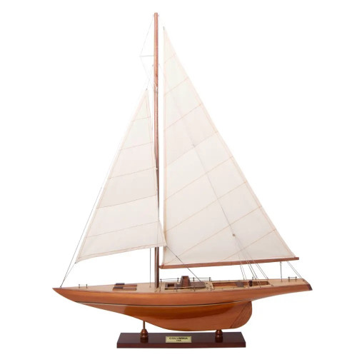 Columbia Americas Cup Yacht Wood Model Sailboat Columbia Americas Cup Yacht Wood Model Sailboat