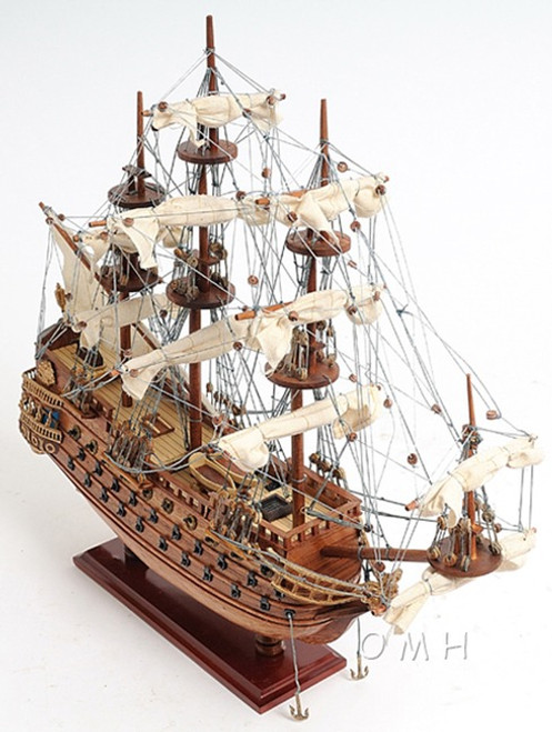 san felipe wooden tall ship model spanish galleon 28