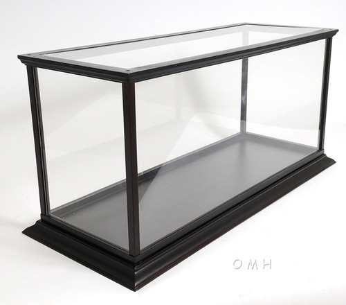 Boat Model Wooden Display Case Table Top