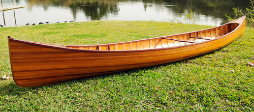 display cedar strip built whitehall dinghy row boat 5.1 rowboat
